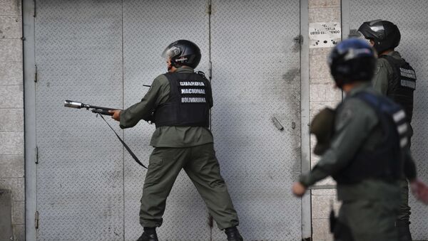 Situación en Caracas tras el alzamiento militar - Sputnik Mundo