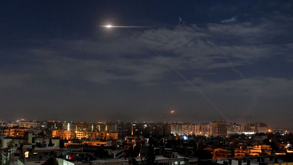 Ataque israelí contra Damasco, Siria - Sputnik Mundo