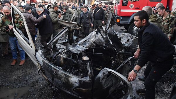 Explosión de un coche bomba en Latakia - Sputnik Mundo