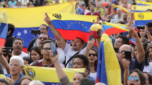 Las protestas en Venezuela - Sputnik Mundo