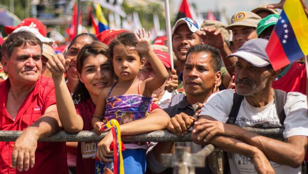 Los partidarios de Nicolás Maduro (archivo) - Sputnik Mundo