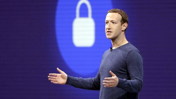 Mark Zuckerberg, fundador de Facebook (archivo) - Sputnik Mundo