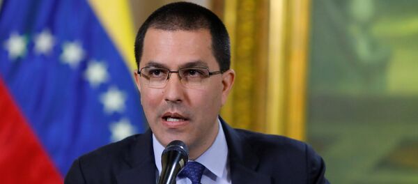 Jorge Arreaza, canciller de Venezuela Jorge Arreaza, canciller de Venezuela - Sputnik Mundo