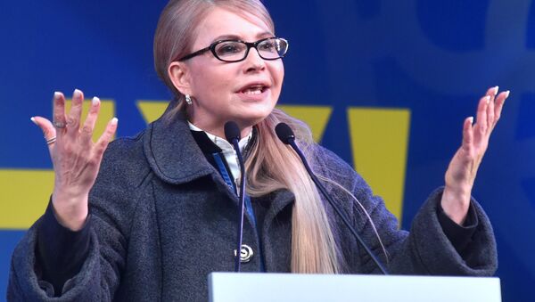 La candidata a la presidencia de Ucrania, Yulia Timoshenko - Sputnik Mundo