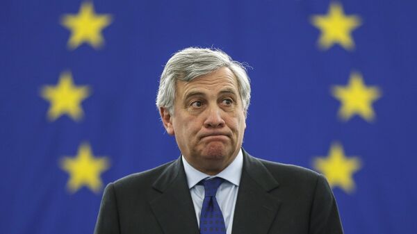 El ministro de Exteriores de Italia y vice primer ministro, Antonio Tajani - Sputnik Mundo