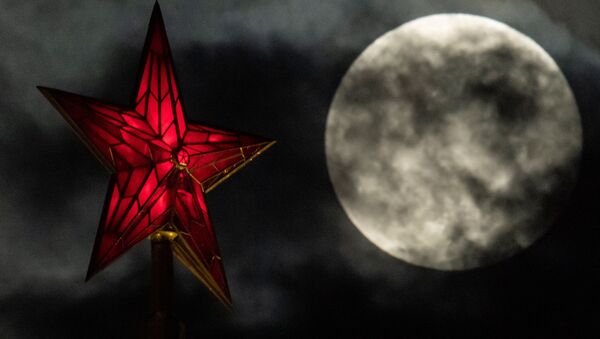 La superluna en Moscú - Sputnik Mundo
