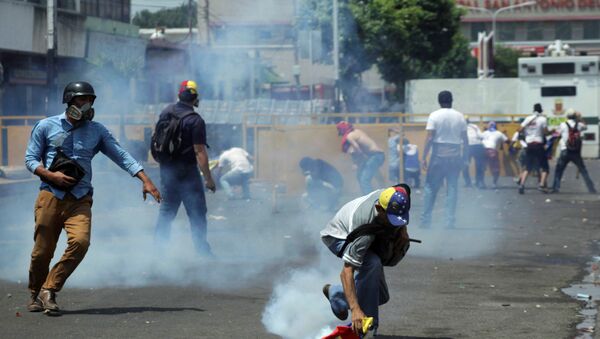 Disturbios en Venezuela - Sputnik Mundo