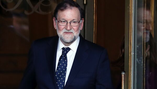 El expresidente del Gobierno español, Mariano Rajoy - Sputnik Mundo