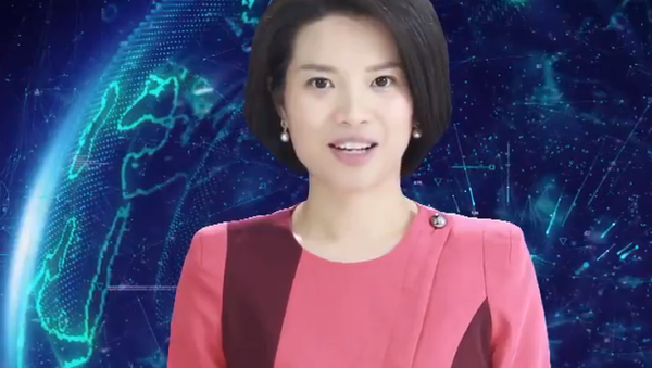 La agencia de noticias de China Xinhua introduce en su plantilla a la primera robot presentadora del mundo. - Sputnik Mundo