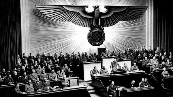 Hitler en el Reichstag - Sputnik Mundo