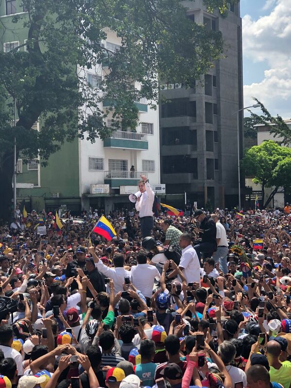 Juan Guaidó, líder opositor venezolano Juan Guaidó, líder opositor venezolano - Sputnik Mundo