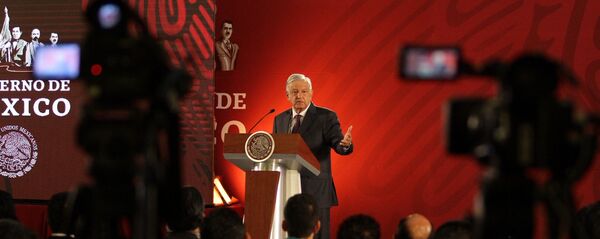 Andrés Manuel López Obrador, presidente de México Andrés Manuel López Obrador, presidente de México - Sputnik Mundo