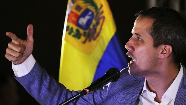 Juan Guaidó, líder opositor venezolano - Sputnik Mundo