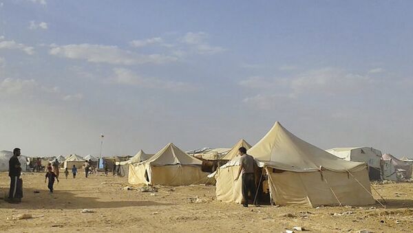 El campo de refugiados Rukban, Siria - Sputnik Mundo