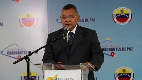 Néstor Reverol, ministro del Interior y Justicia y Paz de Venezuela - Sputnik Mundo