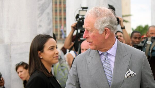 El príncipe Carlos en La Habana - Sputnik Mundo
