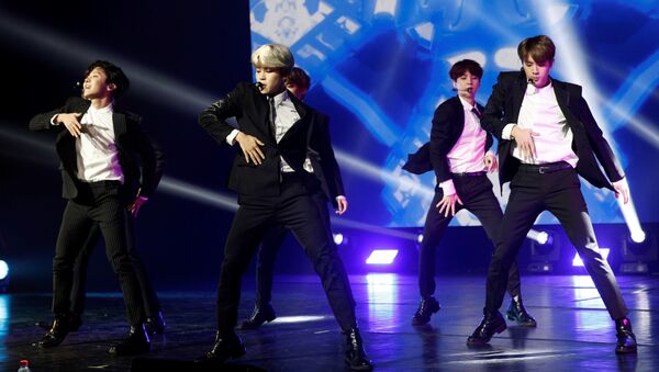 BTS, 'boy band' surcoreana - Sputnik Mundo