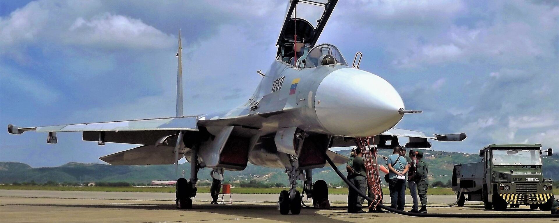 Un Su-30MKV de las FFAA venezolanas Un Su-30MKV de las FFAA venezolanas - Sputnik Mundo, 1920, 26.03.2019