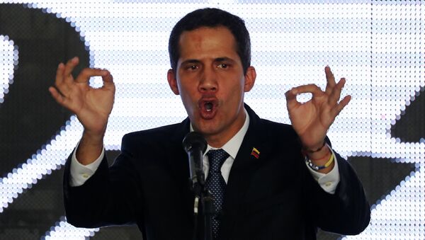 Juan Guaidó, autoproclamado presidente de Venezuela - Sputnik Mundo