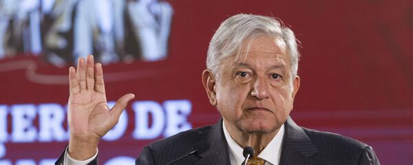 Andrés Manuel López Obrador, presidente de México Andrés Manuel López Obrador, presidente de México - Sputnik Mundo