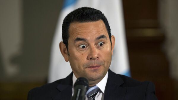 Jimmy Morales, expresidente de Guatemala - Sputnik Mundo