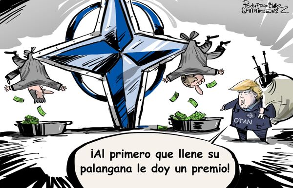 La OTAN, un club de compras de armamento estadounidense La OTAN, un club de compras de armamento estadounidense - Sputnik Mundo