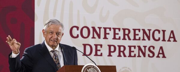 Andrés Manuel López Obrador, presidente de México Andrés Manuel López Obrador, presidente de México - Sputnik Mundo