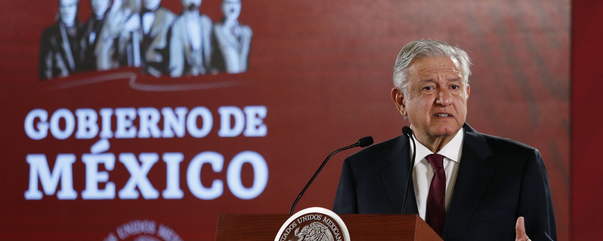 Andrés Manuel López Obrador, presidente de México - Sputnik Mundo, 1920, 14.09.2021