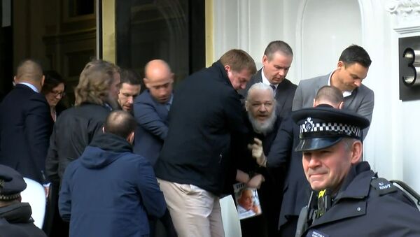 Julian Assange, creador de Wikileaks, detenido por la policía de Reino Unido - Sputnik Mundo