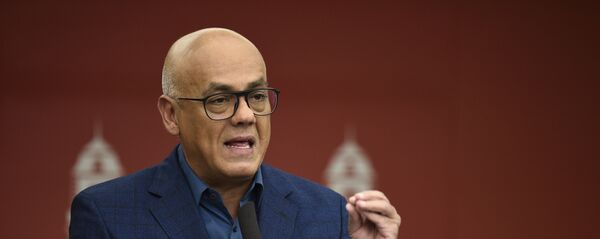 Jorge Rodríguez, ministro de Comunicación e Información de Venezuela Jorge Rodríguez, ministro de Comunicación e Información de Venezuela - Sputnik Mundo
