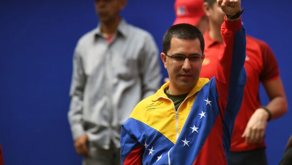 Jorge Arreaza, canciller de Venezuela - Sputnik Mundo