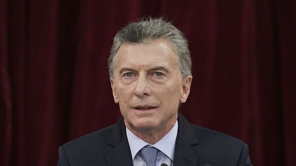 Mauricio Macri, expresidente de Argentina (archivo) - Sputnik Mundo