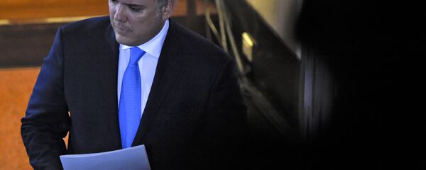 Iván Duque, presidente de Colombia Iván Duque, presidente de Colombia - Sputnik Mundo