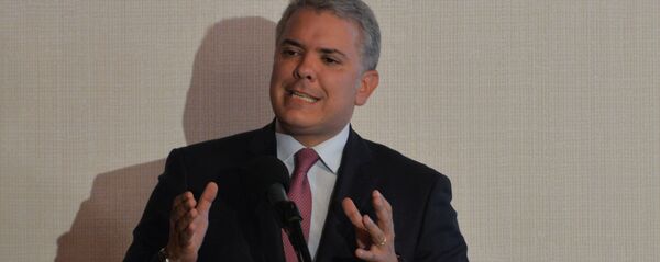 Iván Duque, presidente de Colombia Iván Duque, presidente de Colombia - Sputnik Mundo