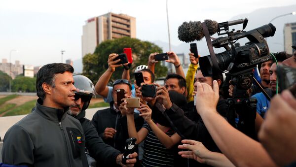 El líder opositor venezolano, Leopoldo López - Sputnik Mundo