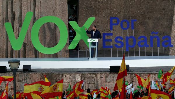 Santiago Abascal, lider del partido Vox - Sputnik Mundo