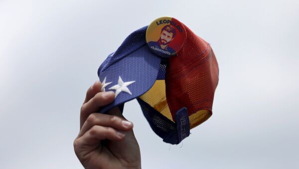 Imagen del líder opositor venezolano, Leopoldo López - Sputnik Mundo