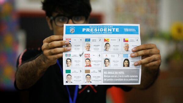 Una papeleta en las elecciones generales en Panamá - Sputnik Mundo
