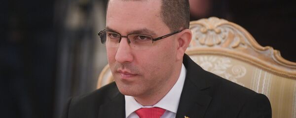Jorge Arreaza, canciller de Venezuela Jorge Arreaza, canciller de Venezuela - Sputnik Mundo