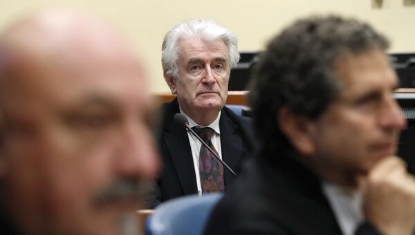 Radovan Karadzic, expresidente de la República Srpska (archivo) - Sputnik Mundo