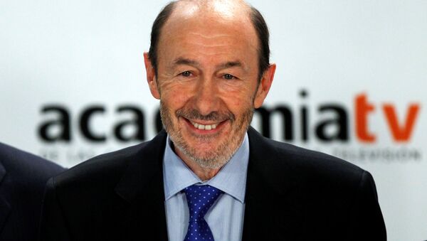El ex vicepresidente español Alfredo Pérez Rubalcaba - Sputnik Mundo
