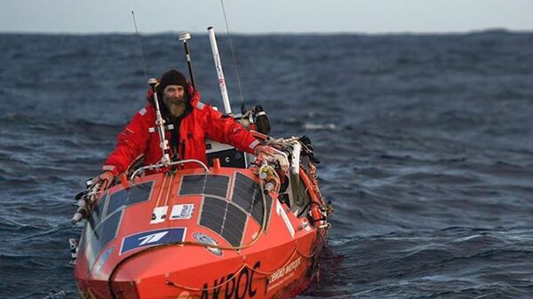 Este explorador estuvo 154 días en el Pacífico hasta llegar a Chile - Sputnik Mundo