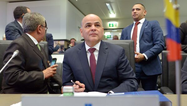 El ministro de Petróleo de Venezuela, Manuel Quevedo - Sputnik Mundo