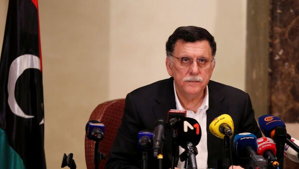 El presidente del Gobierno de Unidad Nacional de Libia, Fayez Sarraj - Sputnik Mundo