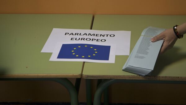 Las elecciones al Parlamento Europeo - Sputnik Mundo