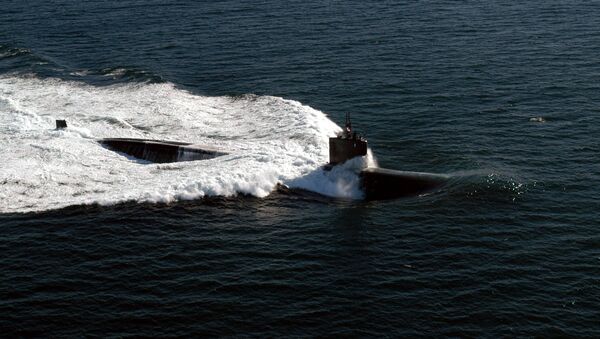 Un submarino estadounidense (imagen referencial) - Sputnik Mundo