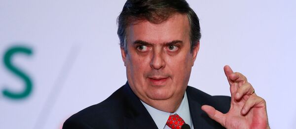 El canciller mexicano, Marcelo Ebrard El canciller mexicano, Marcelo Ebrard - Sputnik Mundo