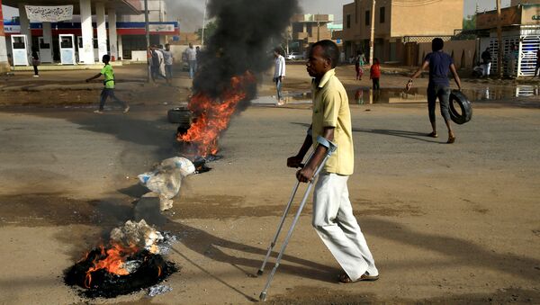 Protestas en Sudán - Sputnik Mundo