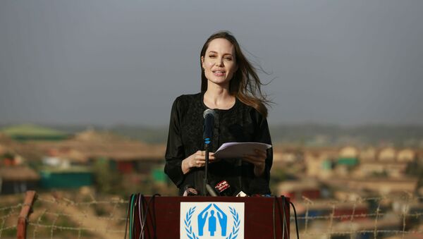 Angelina Jolie, actriz y activista estadounidense - Sputnik Mundo