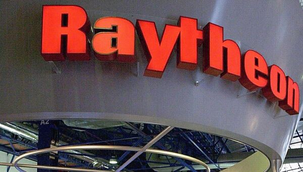 El logo de Raytheon, archivo - Sputnik Mundo